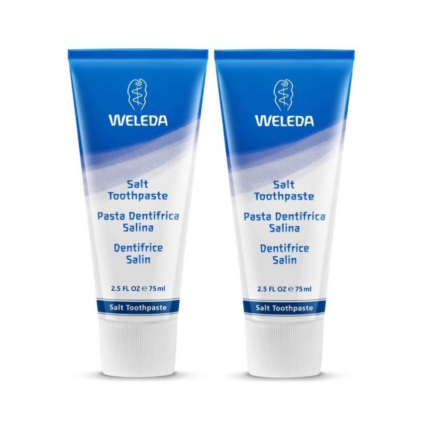 Weleda Pâte Dentifrice Saline 2X75Ml