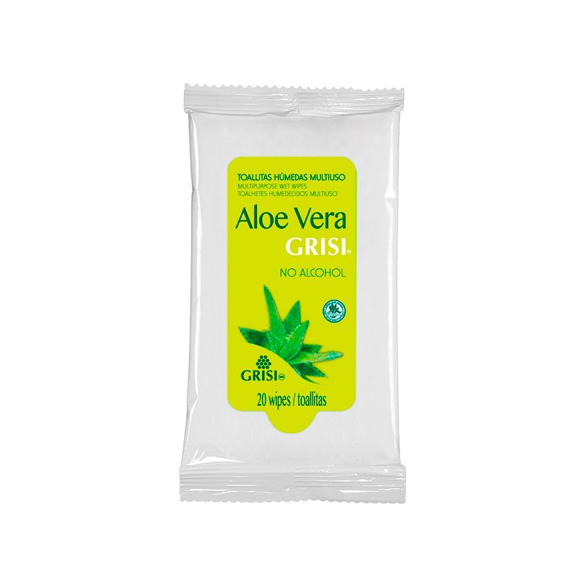 Grisi Lingettes Multi-Usages À L'Aloe Vera 20U