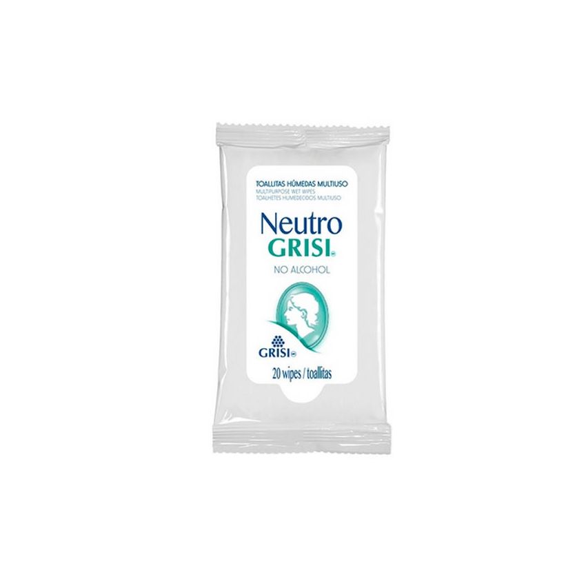 Grisi Neutral Disinfectant Wipes 20 Units
