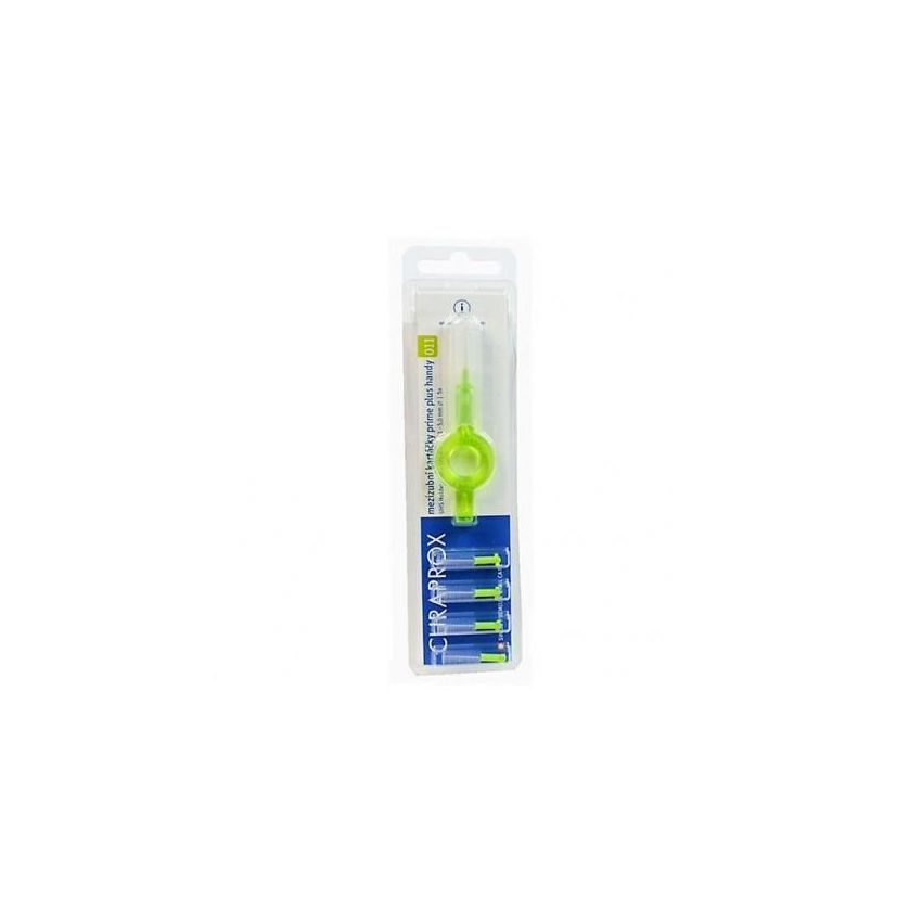 Curaprox Interdental Brush Prime Plus Handy Green