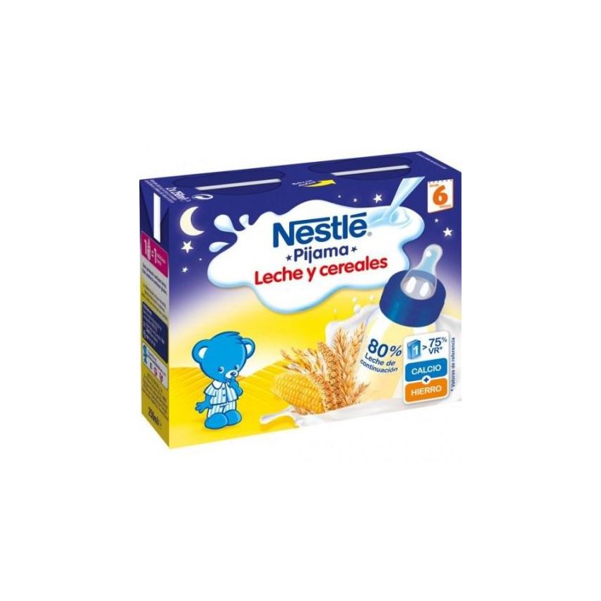 Nestle Nestlé Bouillie De Lait Aux 8 Céréales 2 X 250Ml