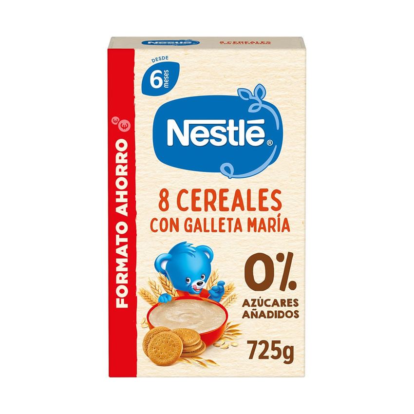 Nestle Nestlé Bouillie 8 Céréales Avec Mary Cookie 725G