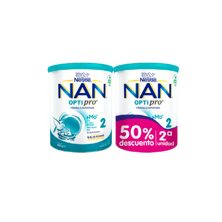 Nestlé Nan Optipro 2 Duplo 2X800G