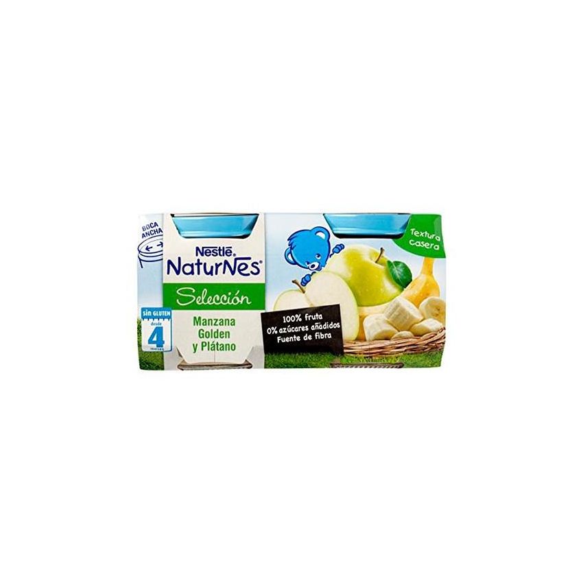 Nestle Naturnes Purée De Pomme Dorée Et Banane 200G 200G