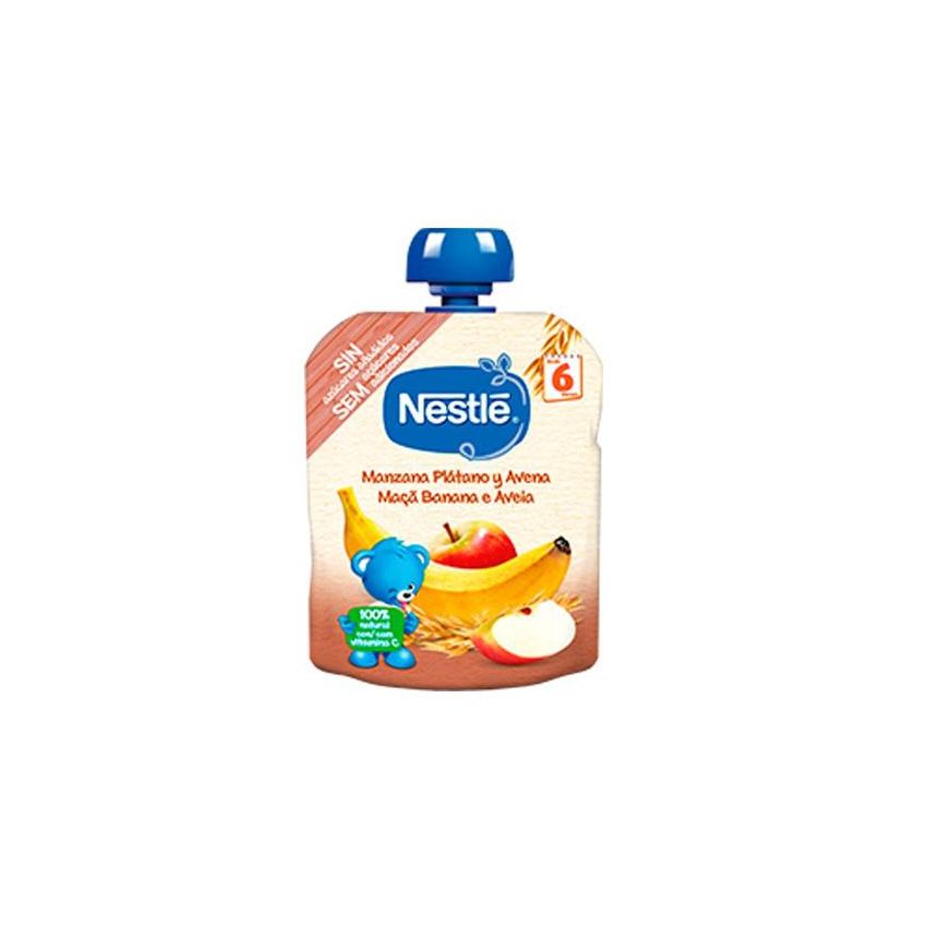 Nestle Naturnes Pomme Banane Avoine 90G