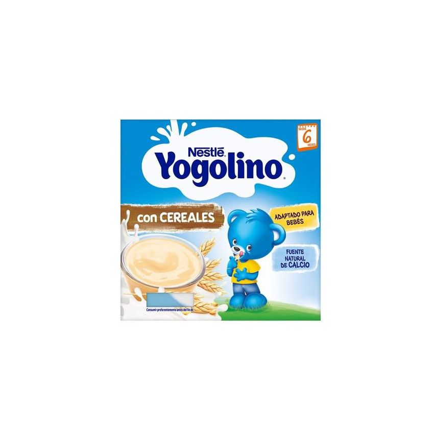 Nestle Nestlé Yogolino Cereales 6M 4X 100G