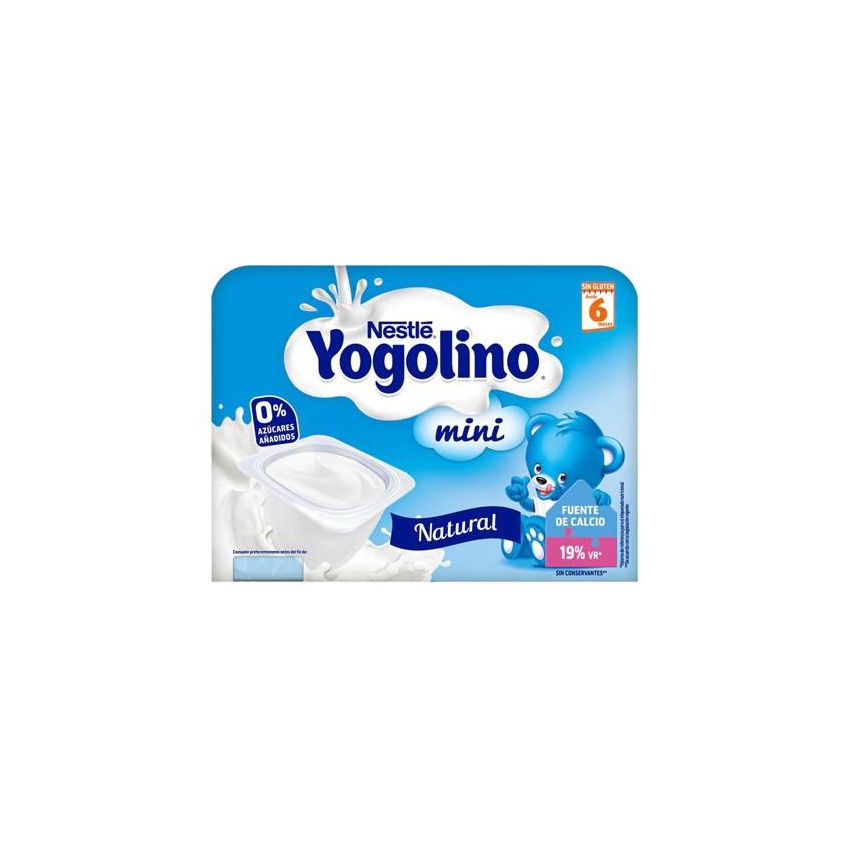 Nestle Nestlé Yogolino Mini Natural 6M 6X 60G