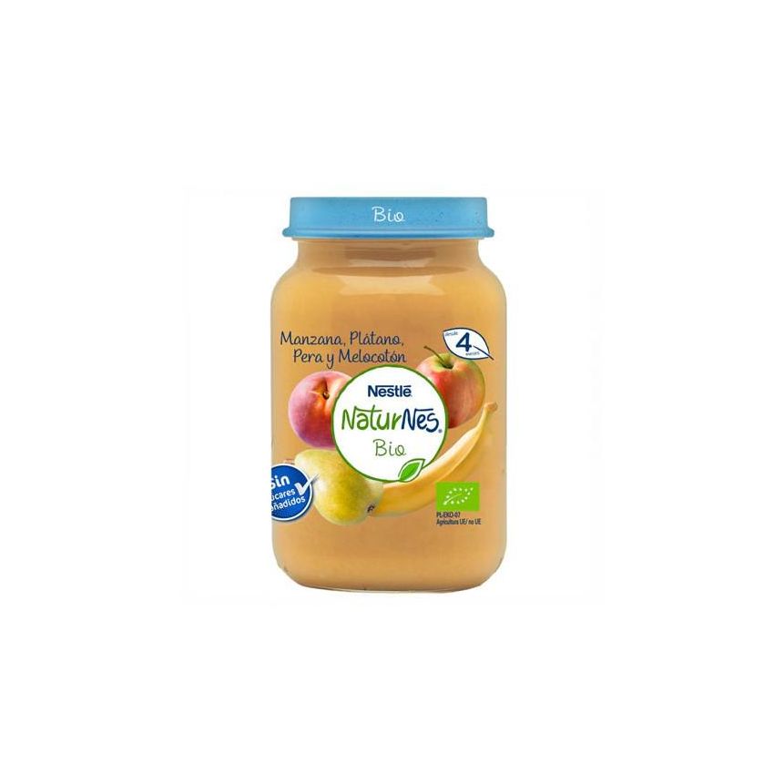 Nestle Nestlé Naturnes Bio Tarrito Frutas Variadas 4M 190G