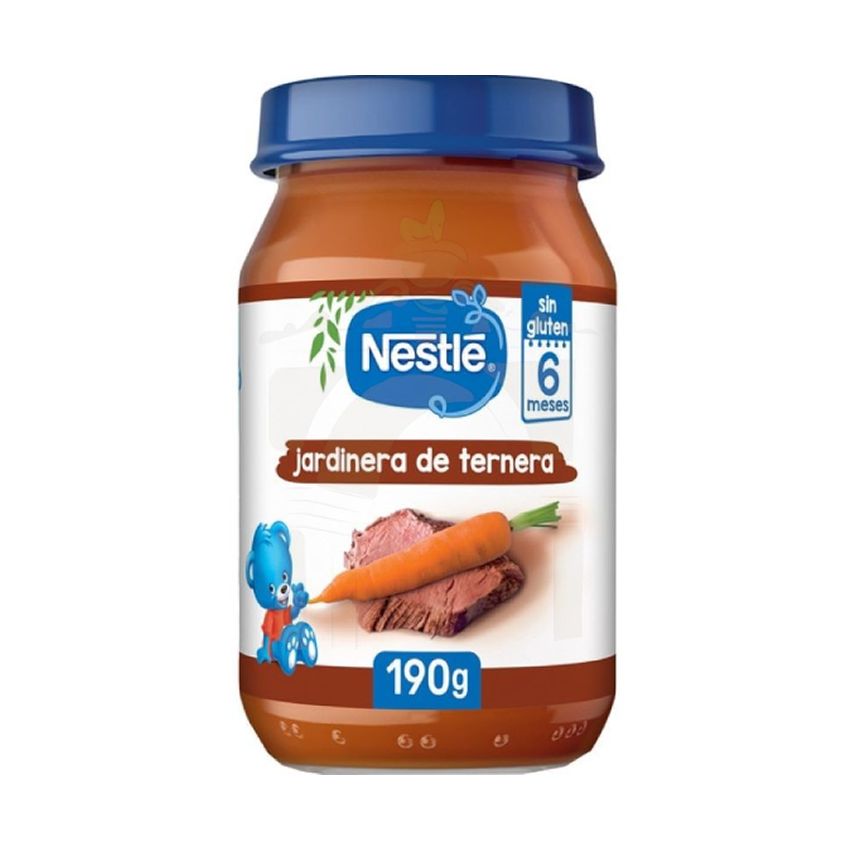 Nestlé Petit Pot Jardinière De Bœuf Sans Gluten Dès 6 Mois 190G