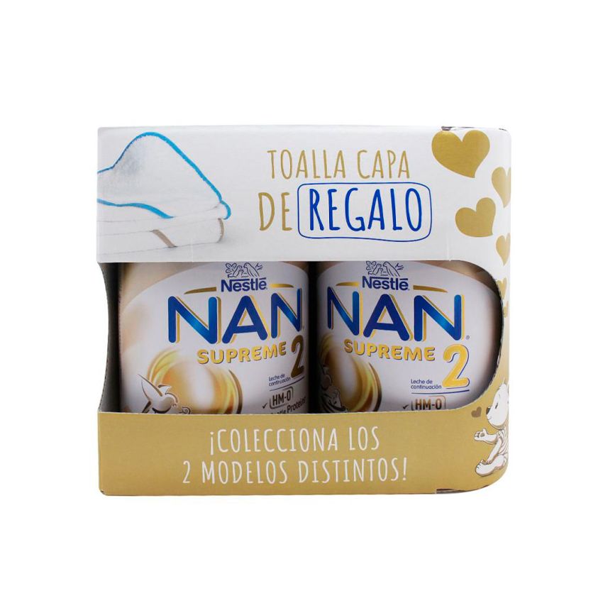 Nestlé Nan Suprema 2X800G Cadeau-Serviette