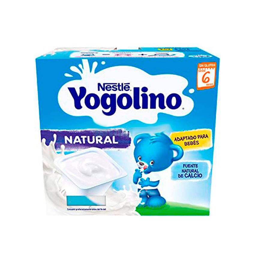 Nestlé Yogolino Naturel Sans Sucre 4X100G
