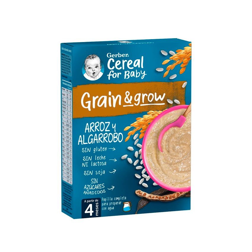 Gerber Porridge Au Riz Et À La Caroube 250G