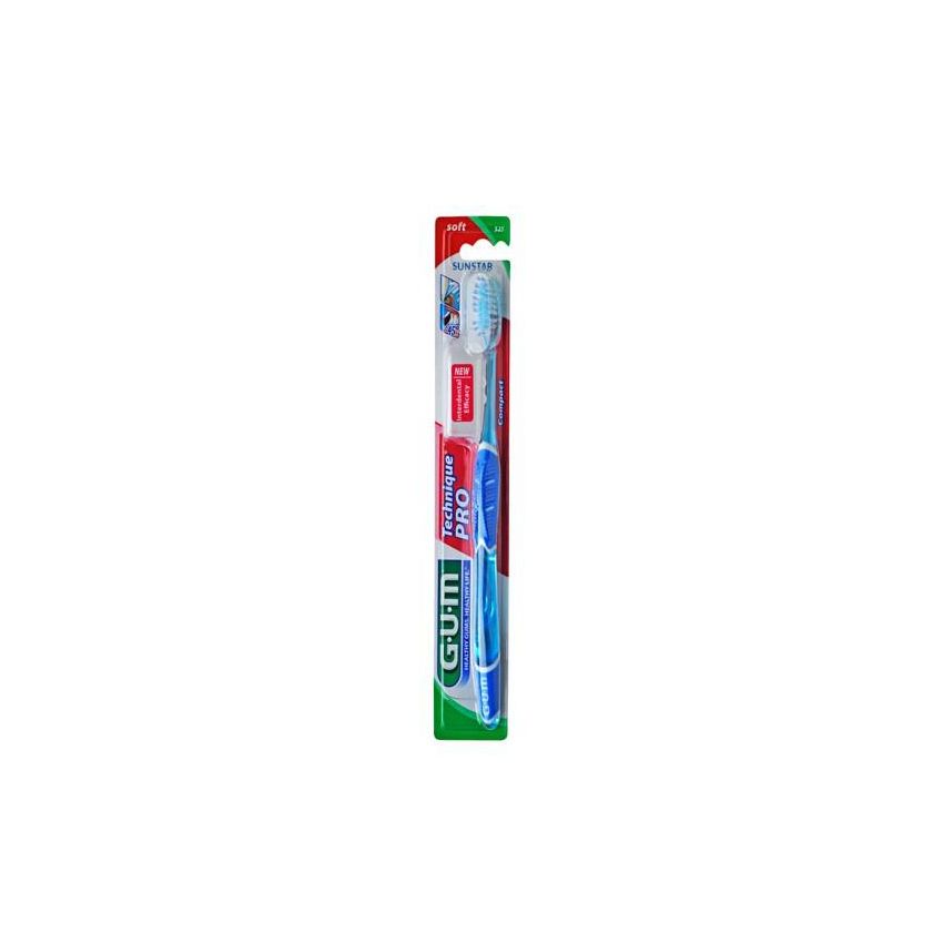 Gum Brosse À Dents Technique Pro Souple Compacte 1 Unité