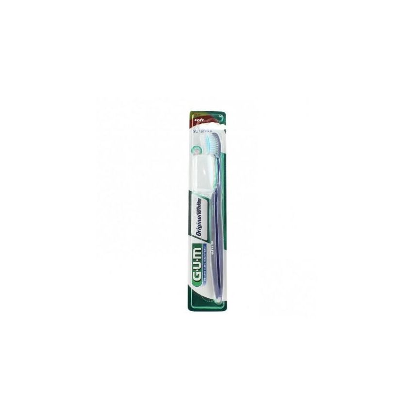 Gum Original White Brosse À Dents Souple Compacte 1 Unité