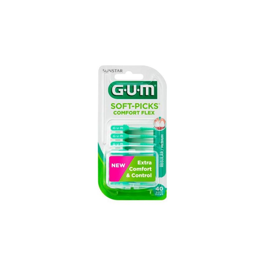 Gum Soft Picks Comfort Flex Batonnets Boite De 40