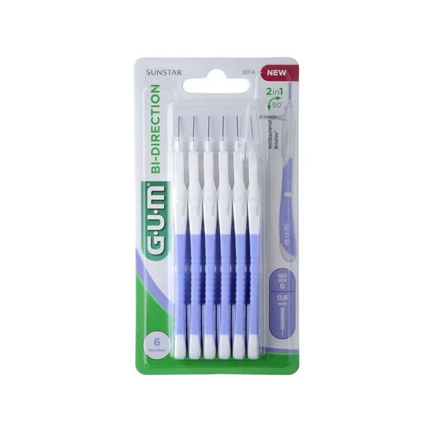 Gum Bi Direction Xs 0,6Mm 6 Pcs