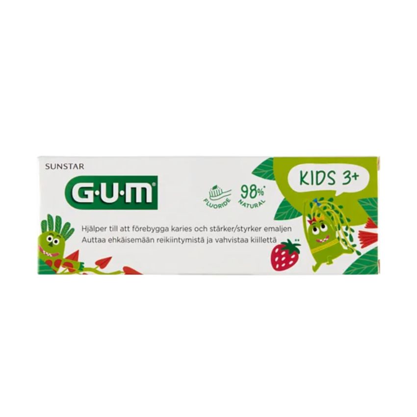 Gum Kids Dentifrice Saveur Fraise 50Ml