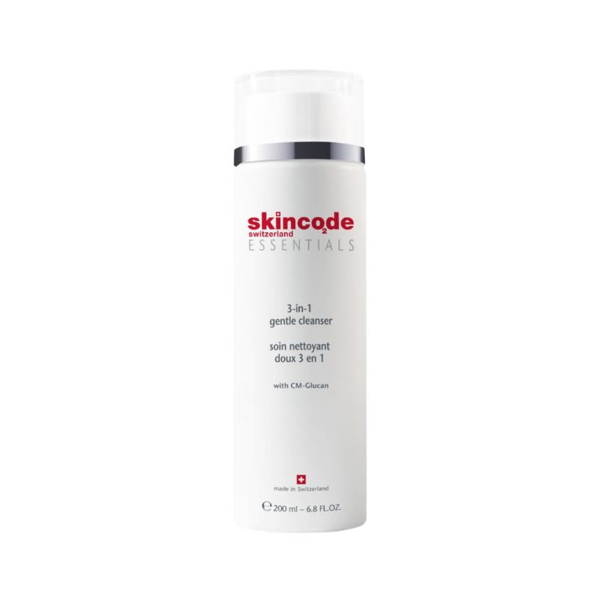 Skincode Essentials Soin Nettoyant Doux 3 En 1 200Ml