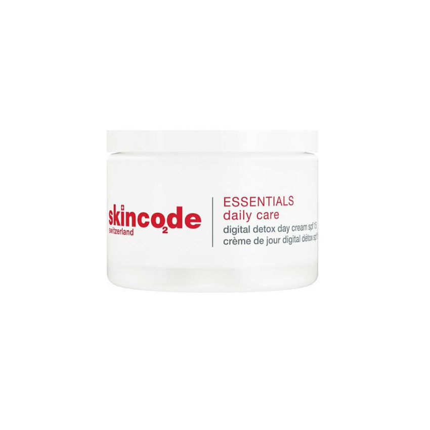 Skincode Essentials Crème De Jour Détox Digitale Spf15 50 Ml