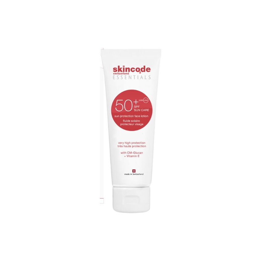 Skincode Essentials Fluide Solaire Protecteur Visage Spf50+ 50Ml