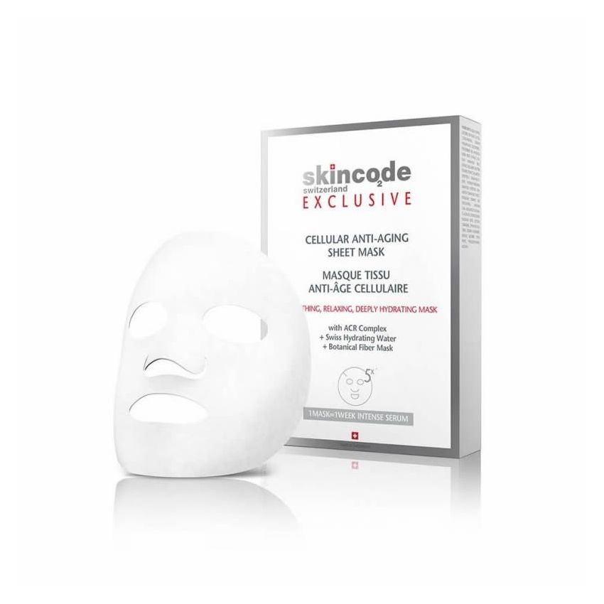 Skincode Exclusive Cellular Anti-Aging Sheet Mask 5X20Ml