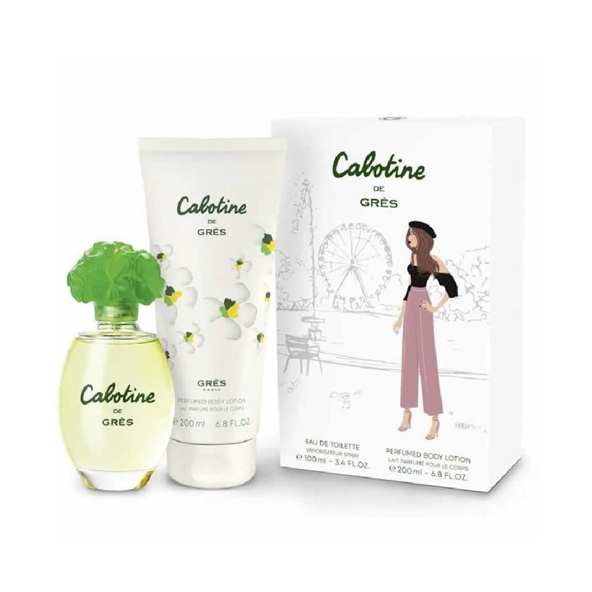 Gres Cabotine Eau De Toilette Vaporisateur 100Ml Coffret 2 Produits