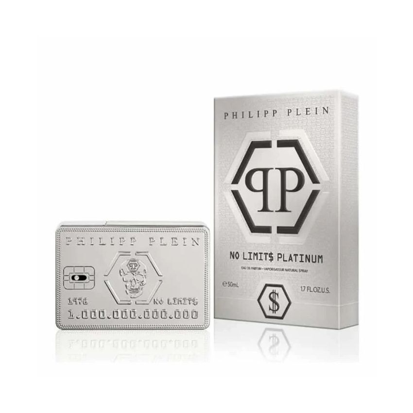 Philipp Plein No Limits Platinum Eau De Parfum Vaporisateur 90Ml