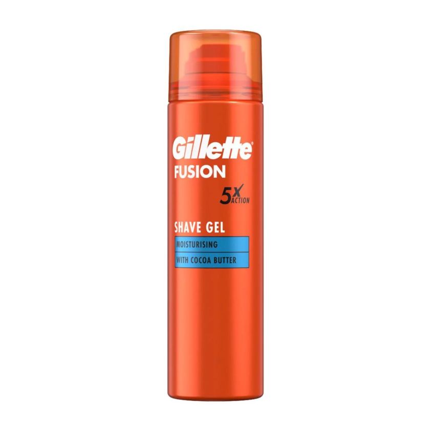 Gillette Fusion With Cocoa Gel De Afeitar 300Ml