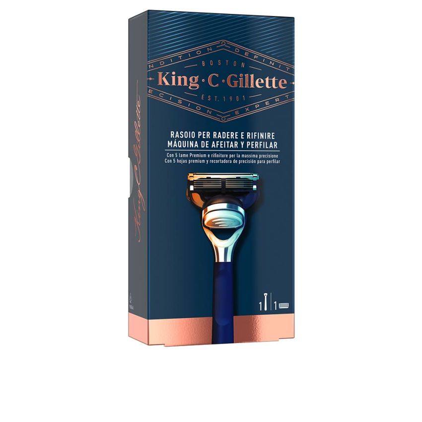 Gillette King Shave & Edging Razor Blades - 1 U