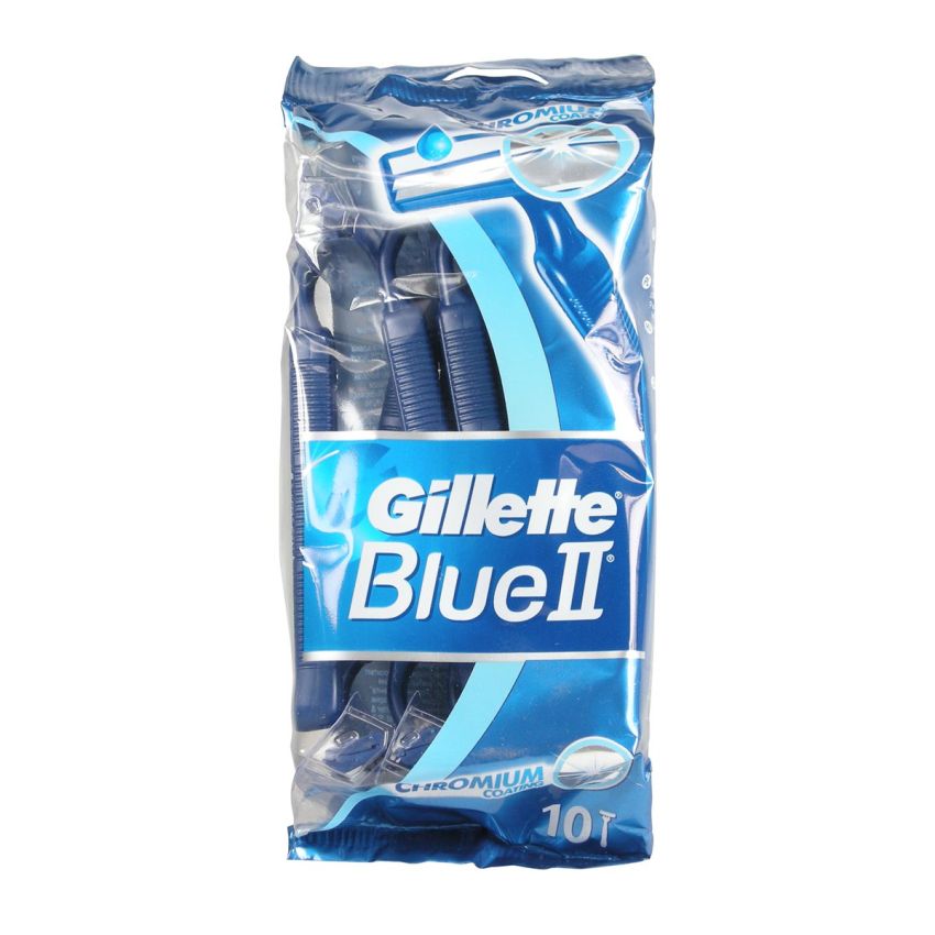 Gillette Blue Ii Pack 10 Unites