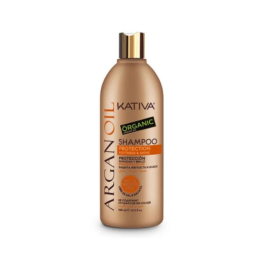 Kativa Argan Oil Champú Reparador - 500 Ml