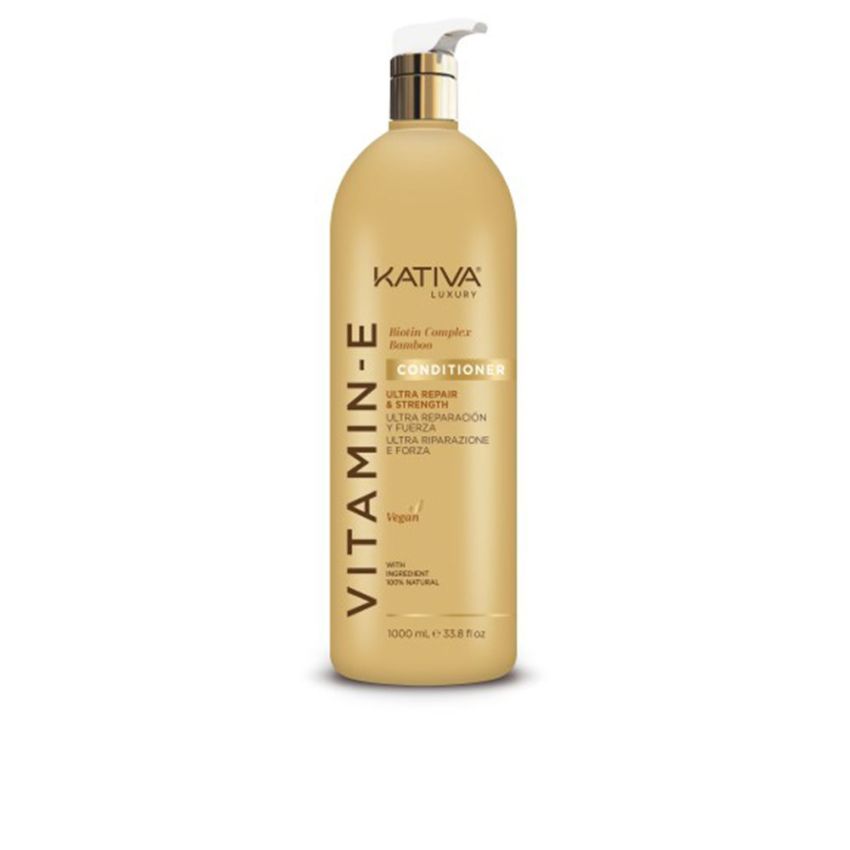 Après-Shampooing Vitamin E Biotine & Bambou - 1000 Ml