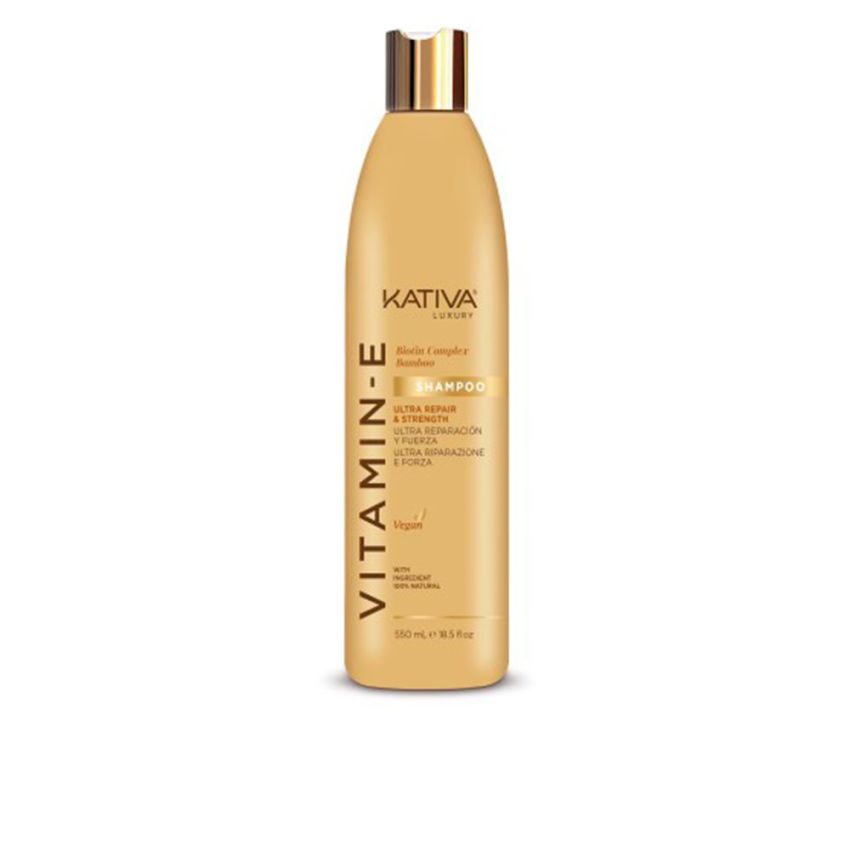 Shampoing Vitamine E Biotine & Bambou - 550 Ml