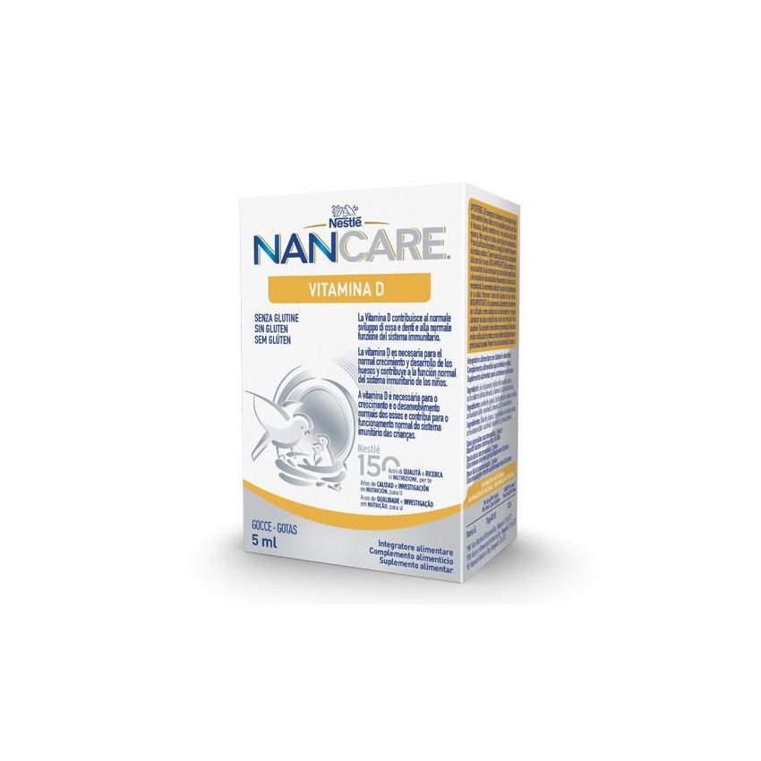 Nestle Nancare Vitamine D En Gouttes 5Ml