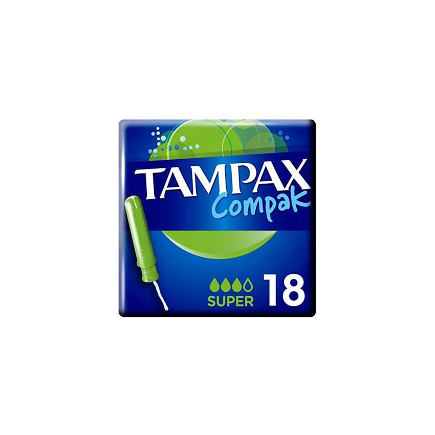 Tampax Compak Super 18 Unités