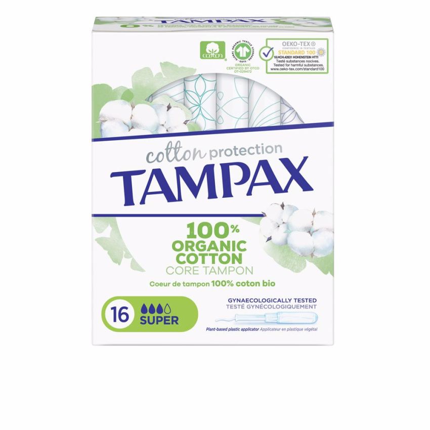 Tampax Organic Super Tampón - 16 U