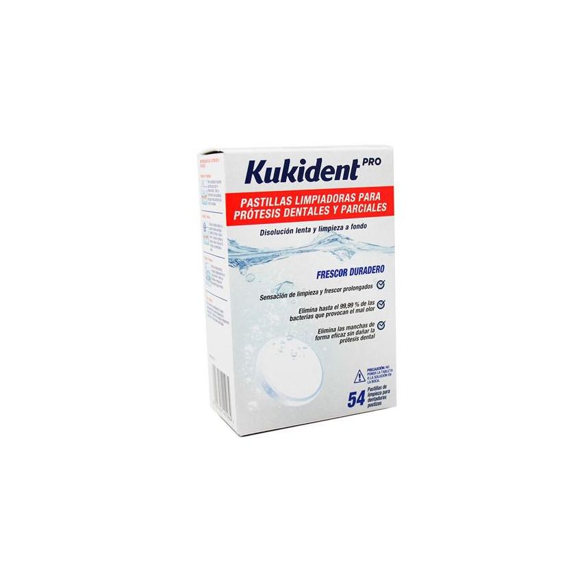 Kukident Prosthesis Cleaning Tablets 54 Units