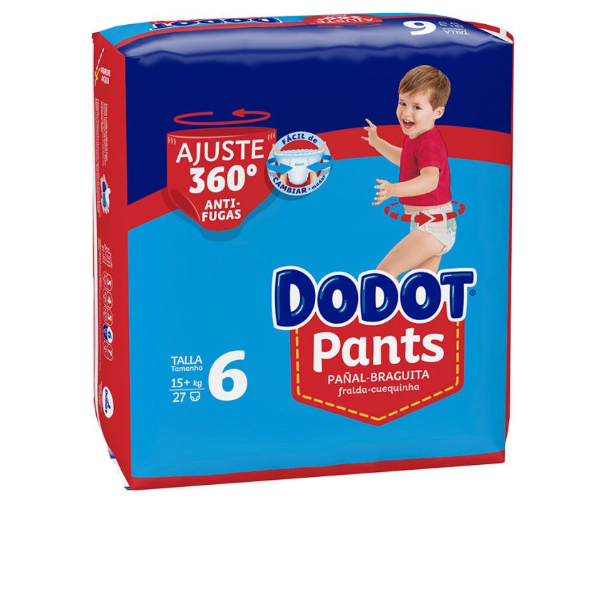 Dodot Pants Couche-Culotte Taille 6 15- + Kg 27 U - 27 U