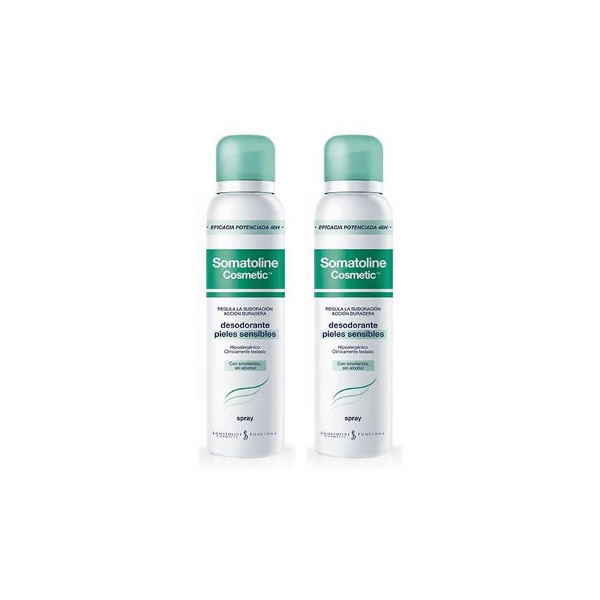 Somatoline Cosmetic Pack Déodorants Spray Hyper Transpiration 2X75Ml
