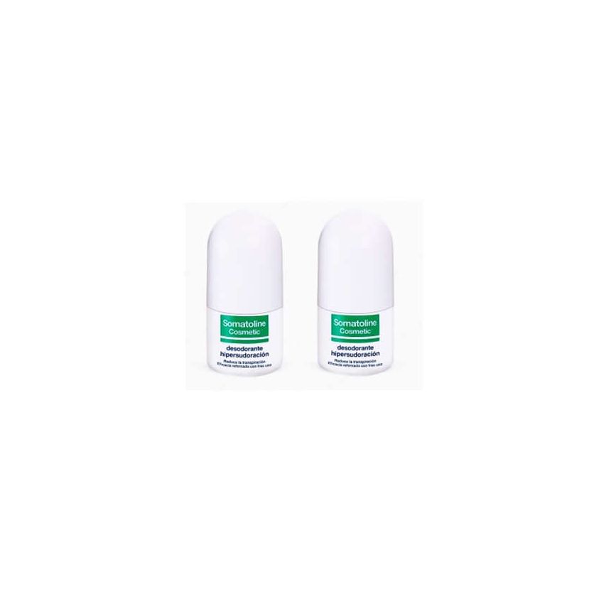 Somatoline Cosmetic Pack Déodorants Hyper Transpiration Roll On 2X40Ml