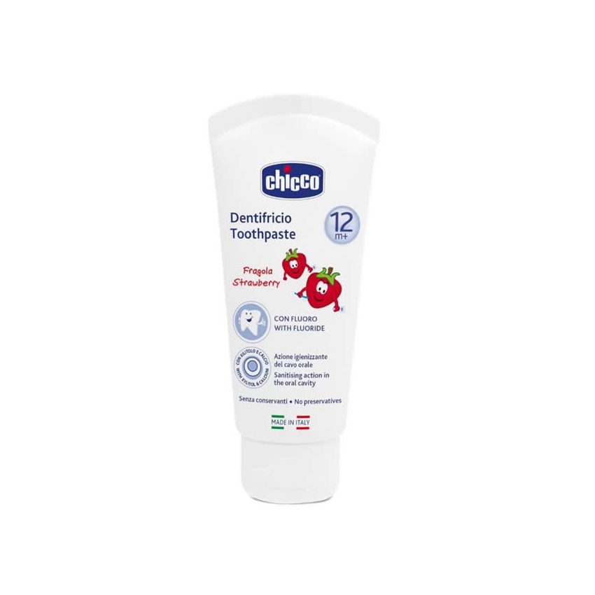 Chicco Toothpaste With Fluoride 12M+ 50Ml