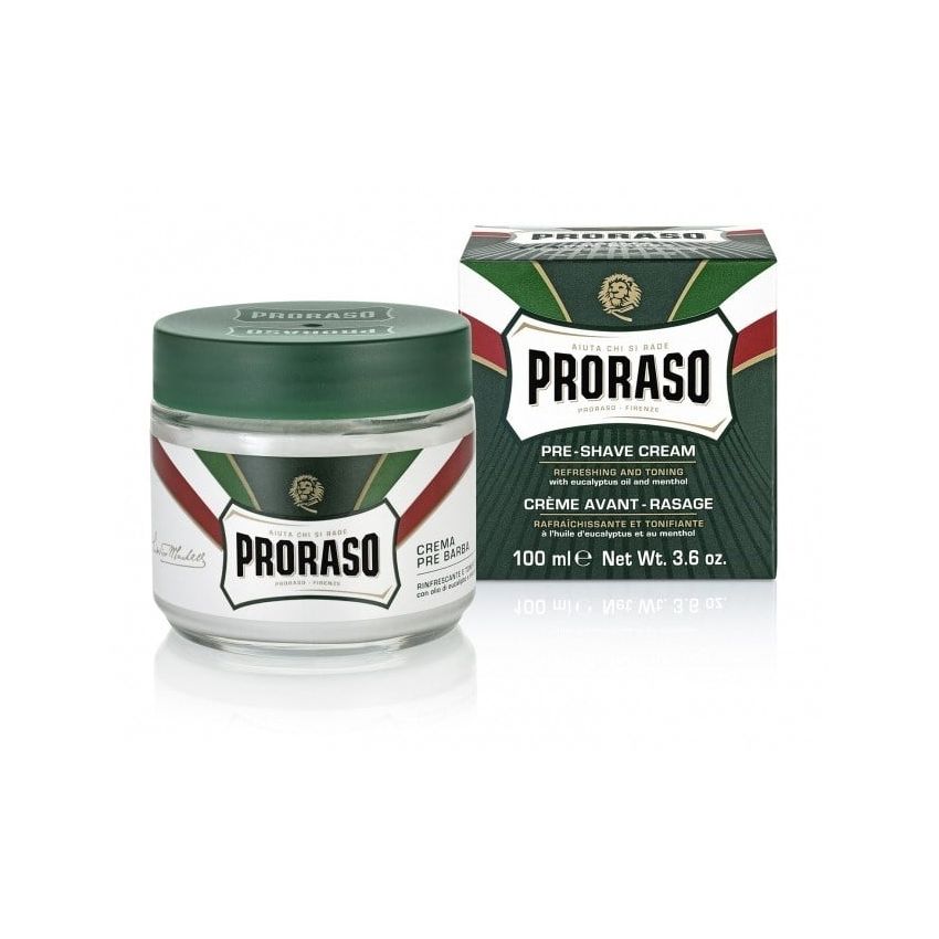 Proraso Green Crème De Pré-Rasage