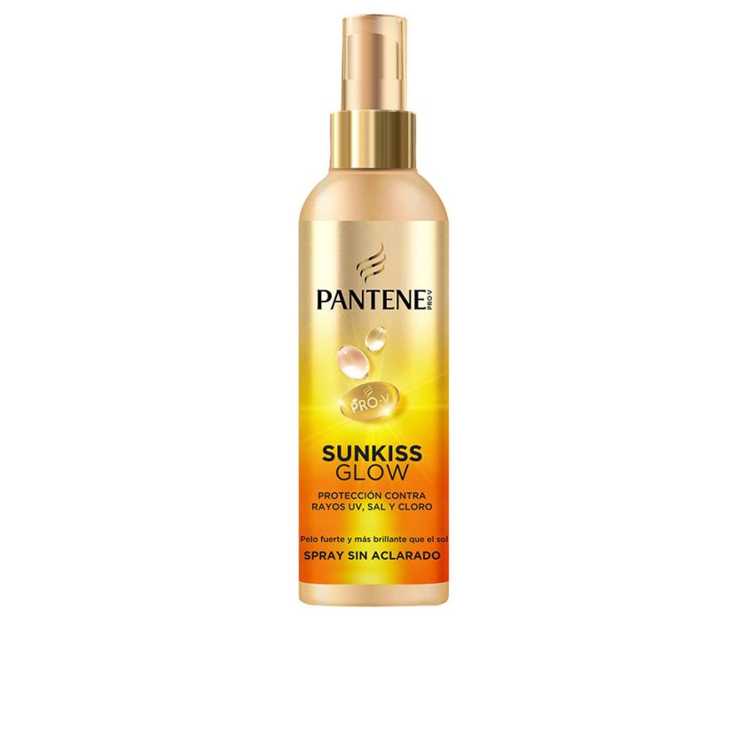 Spray Protecteur Pantene Sunkiss Glow Uv, Sel Et Chlore Sans Rinçage - 200 Ml