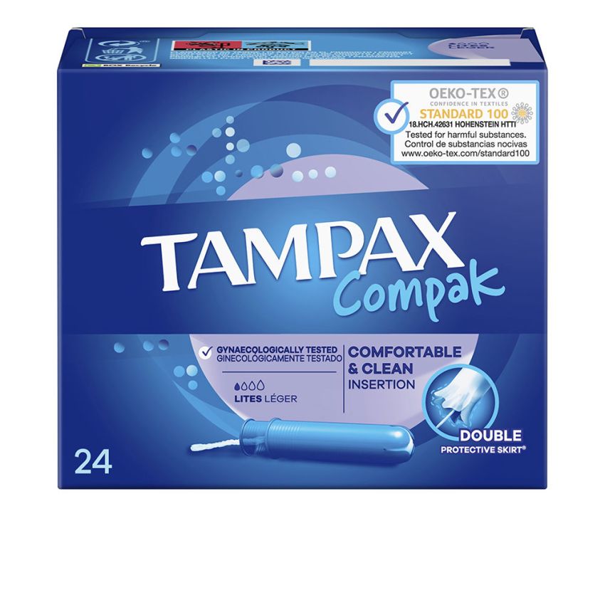 Tampax Compak Tampon Lites - 24 U