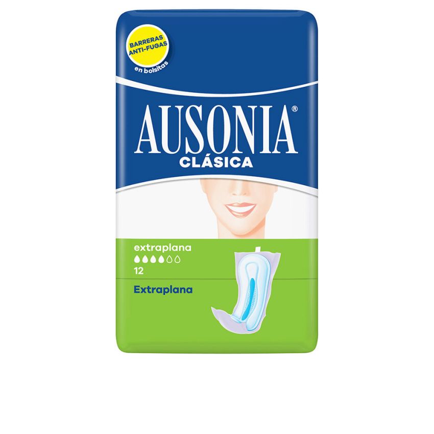 Ausonia Compresas Extra Plana - 12 U