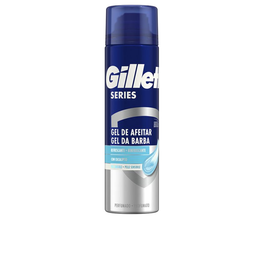 Gel À Raser Rafraîchissant Series Pour Peaux Sensibles - 200 Ml