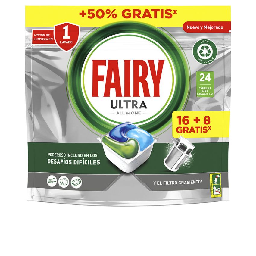 Lave-Vaisselle Fairy Ultra Plus Original - 24 Cápsulas
