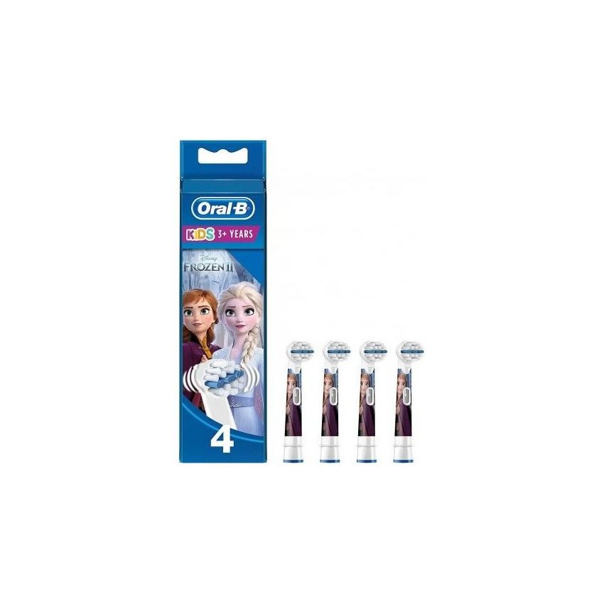 Tête De Rechange Pour Brosse À Dents Oral B Pour Enfants Frozen 4 Unités