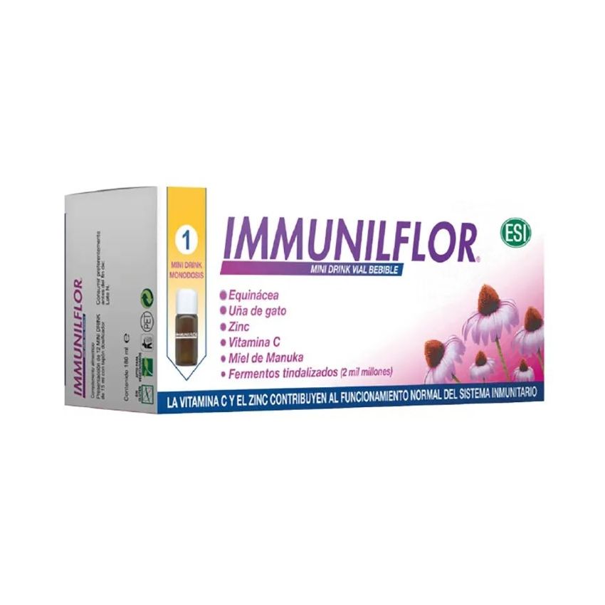 Trepatdiet Immunilflor Mini Drink 12 Viales