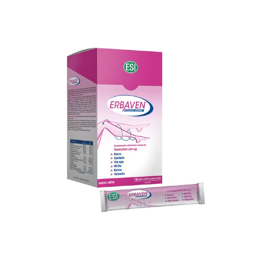 Esi Erbaven Pocket Drink 16 Sobres